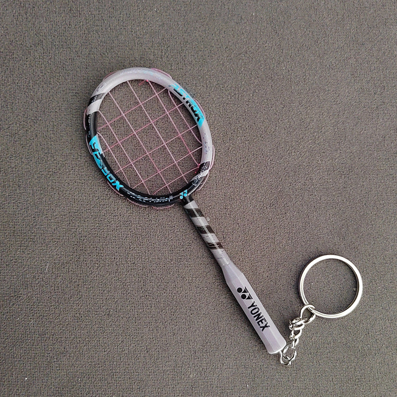 Labubu Mini Badminton Racket Keychain – Doll Accessory