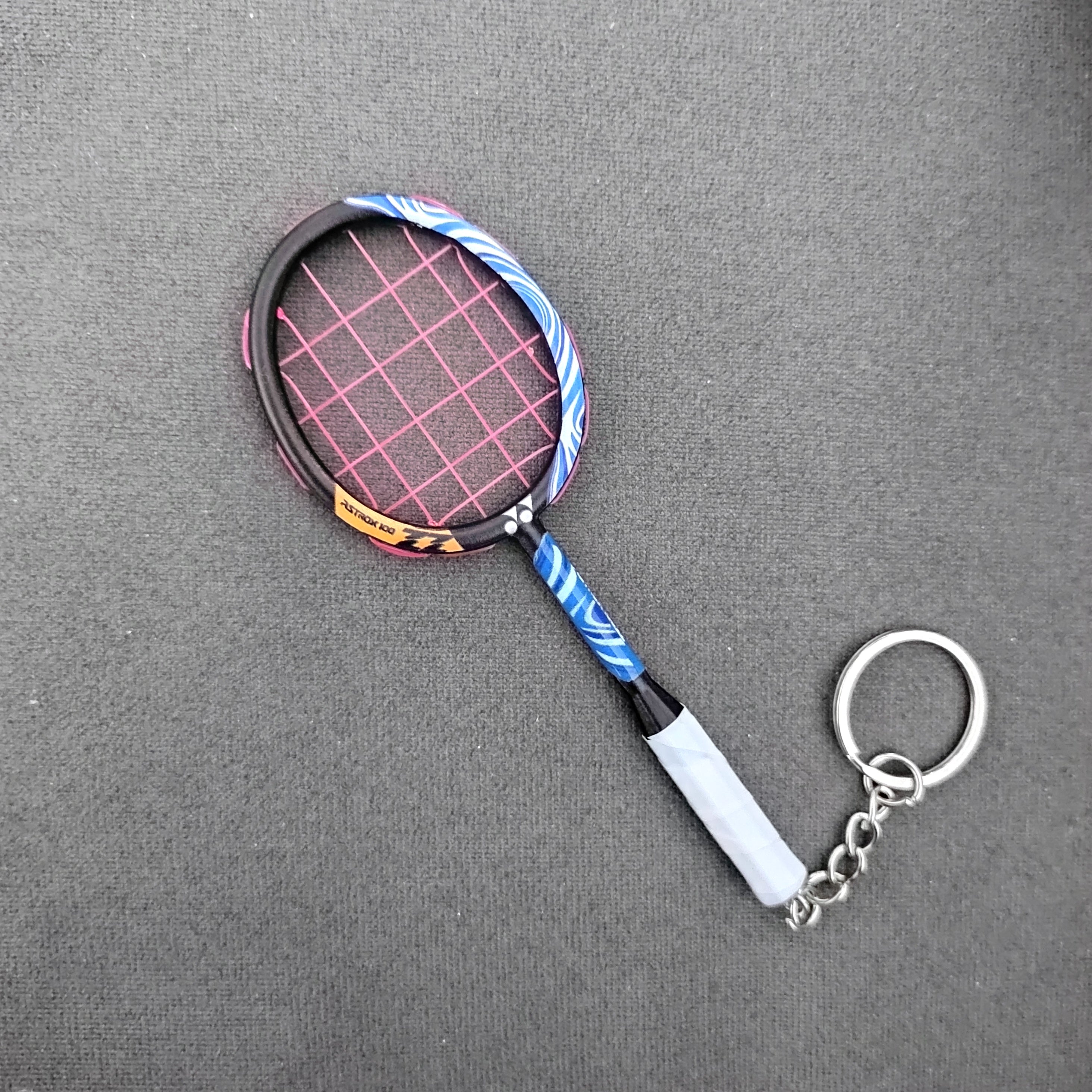 Labubu Mini Badminton Racket Keychain – Doll Accessory