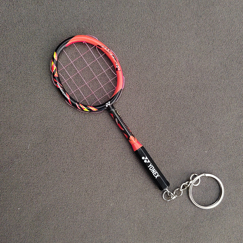 Labubu Mini Badminton Racket Keychain – Doll Accessory