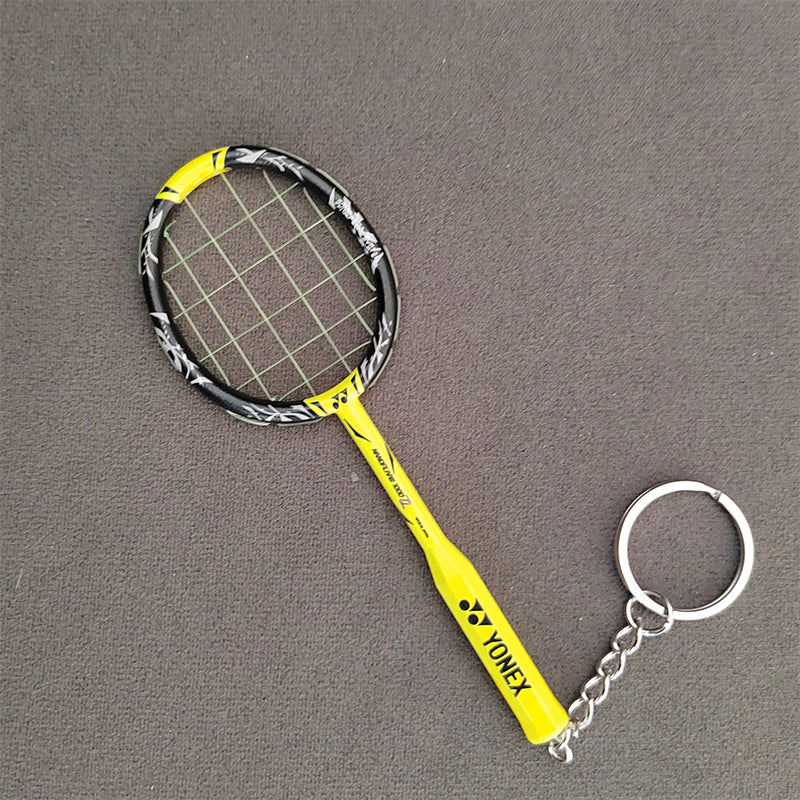 Labubu Mini Badminton Racket Keychain – Doll Accessory