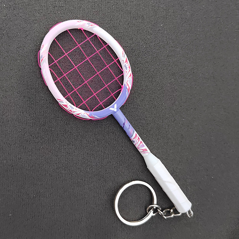 Labubu Mini Badminton Racket Keychain – Doll Accessory
