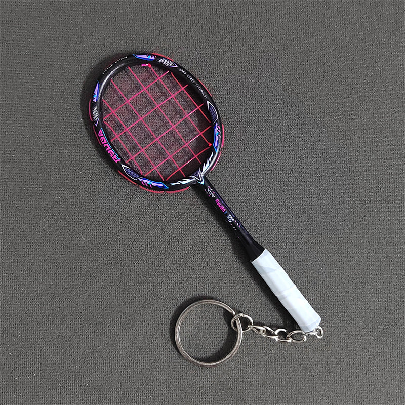 Labubu Mini Badminton Racket Keychain – Doll Accessory