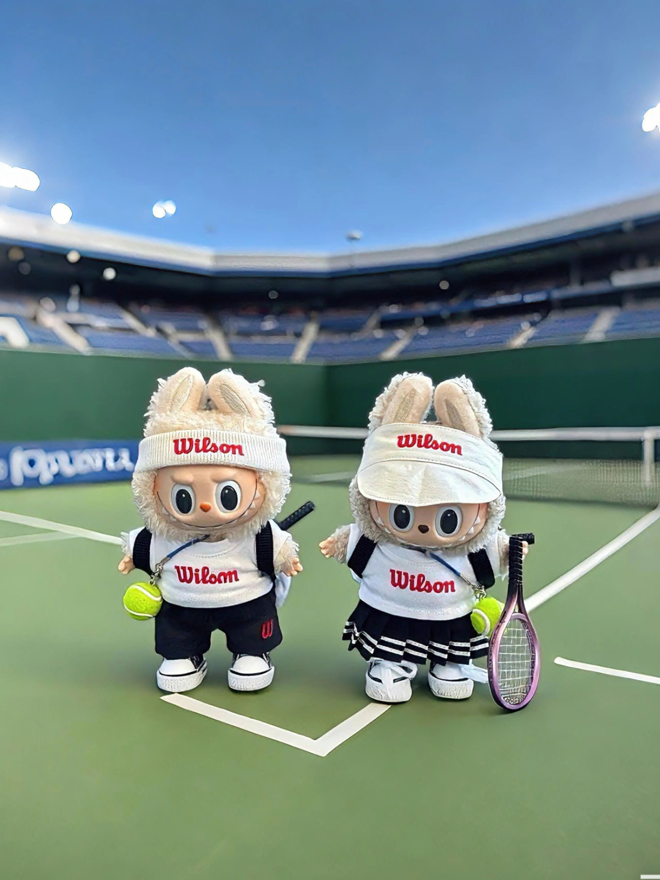 POP MART The Monsters Labubu Fashion Outfit - Tennis Couple
