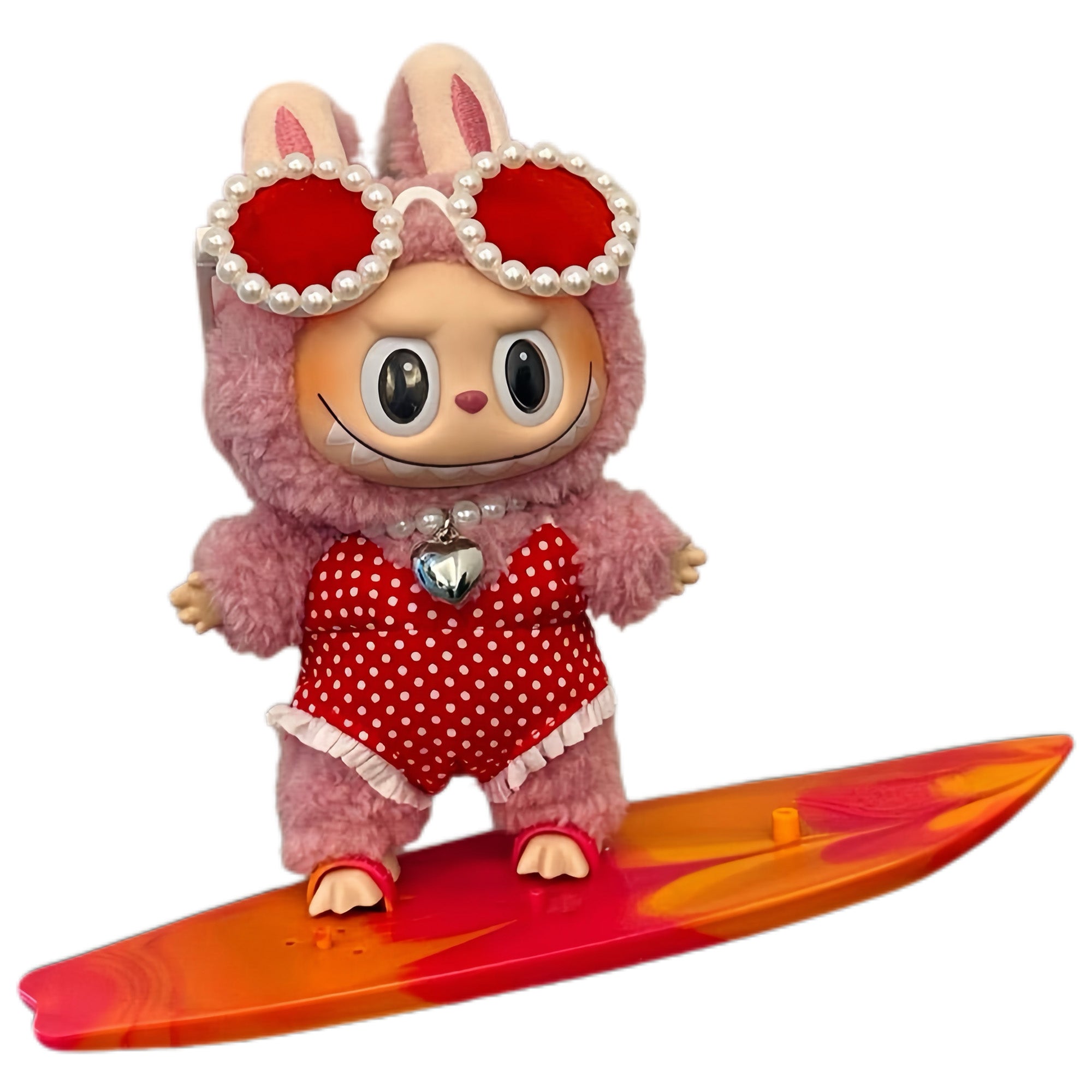 POP MART The Monsters Labubu Fashion Outfit - Handmade Labubu Surf Set
