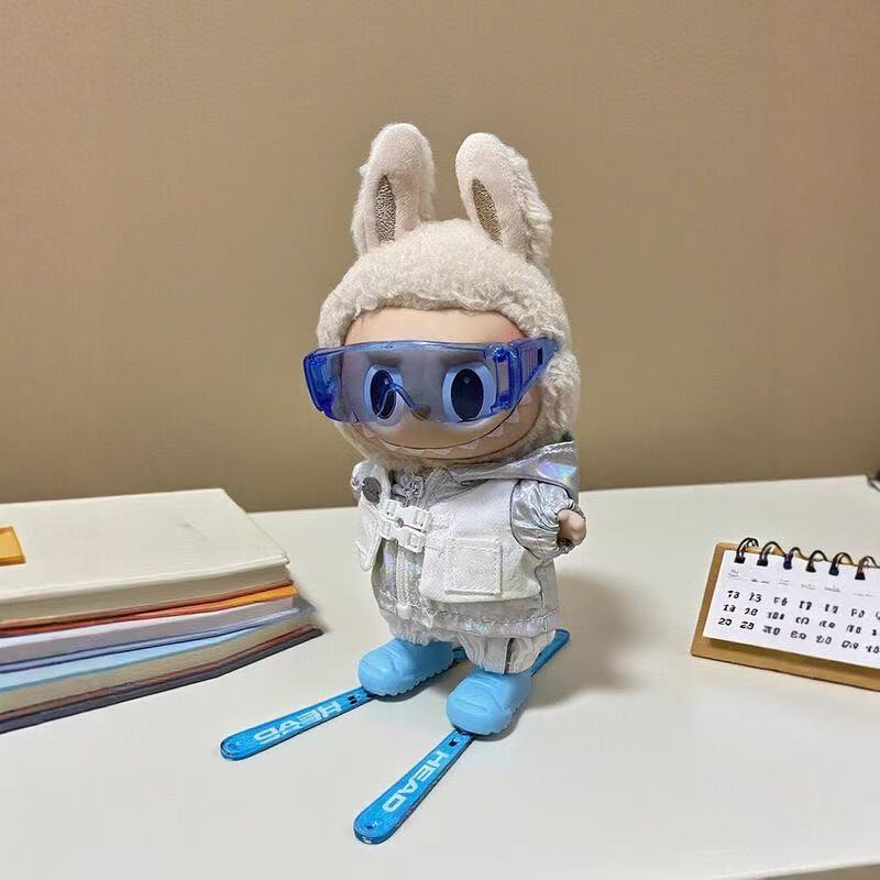 Winter Sports-Themed Handmade Doll Outfit - Ski Style Doll Clothing