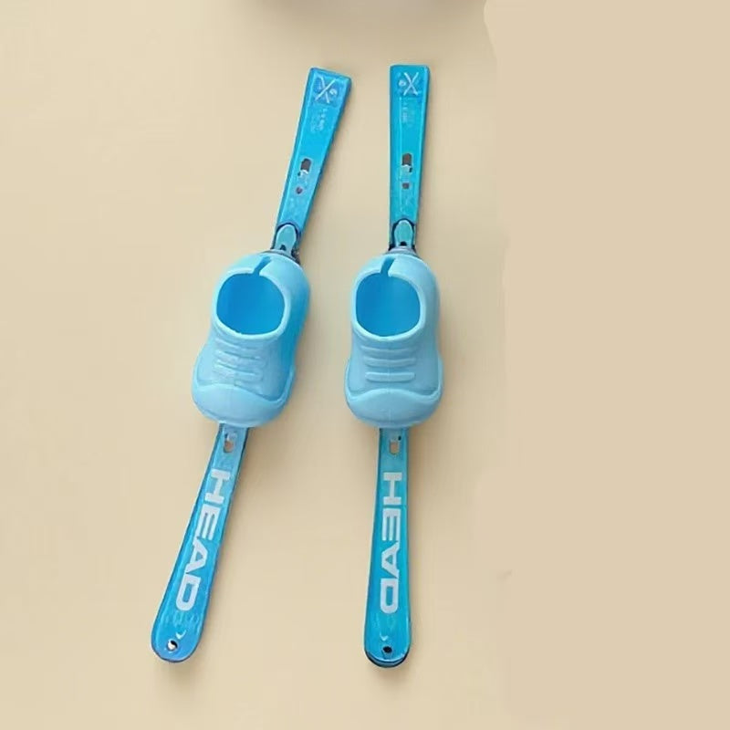 Winter Sports-Themed Handmade Doll Outfit - Ski Style Doll Clothing