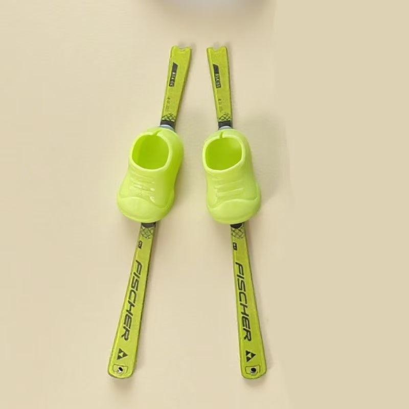 Labubu Ski Outfit Set – Includes Goggles, Jacket, Pants & Skis