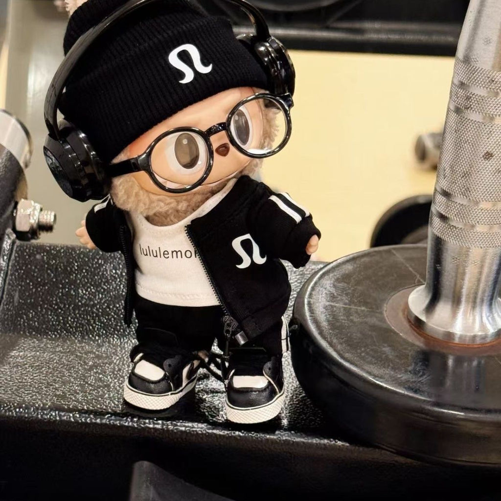 Handmade Sports-Inspired Doll Outfit - Trendy Athletic Look for Dolls