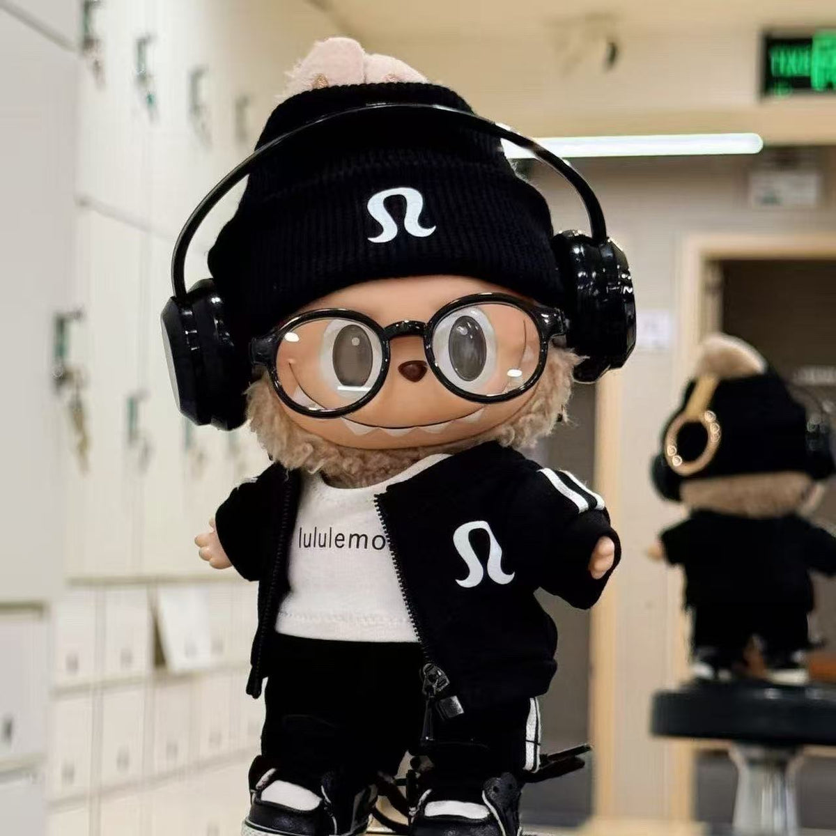 Handmade Sports-Inspired Doll Outfit - Trendy Athletic Look for Dolls