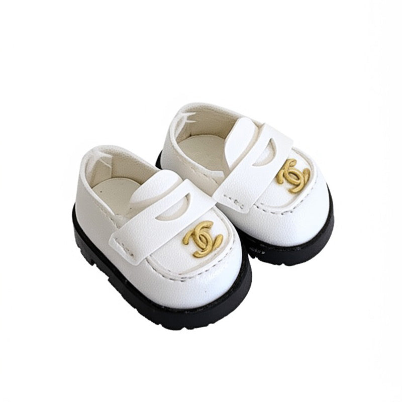POP MART The Monsters Labubu Fashion Outfit - White Chanel Shoes