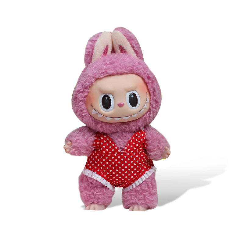 POP MART The Monsters Labubu Fashion Outfit - Labubu Red Swimsuit